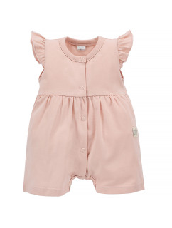 Pinokio Summer Mood Buttoned Romper Pink