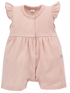 Pinokio Summer Mood Buttoned Romper Pink