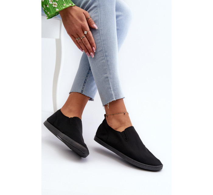 Dámské Slip-On Sneakers Black Lovinia