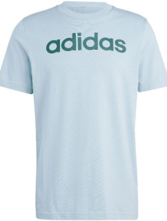 Tričko adidas Essentials Single Jersey Linear s vyšitým logem M IJ8651