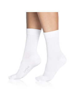 Dámské bambusové ponožky BAMBUS LADIES COMFORT SOCKS - BELLINDA - bílá