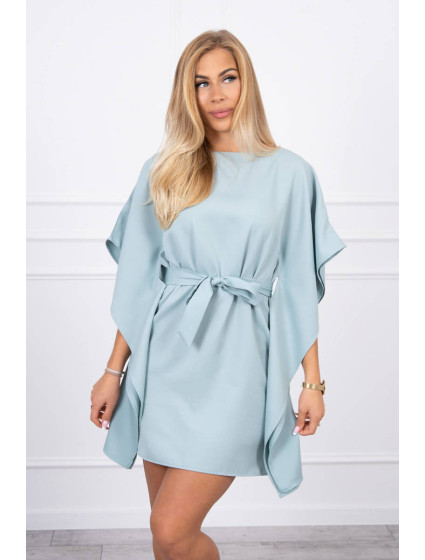 Šaty batwings Oversize mint