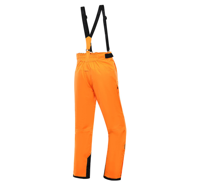 Pánské lyžařské kalhoty s ptx membránou ALPINE PRO SANGO 9 neon shocking orange