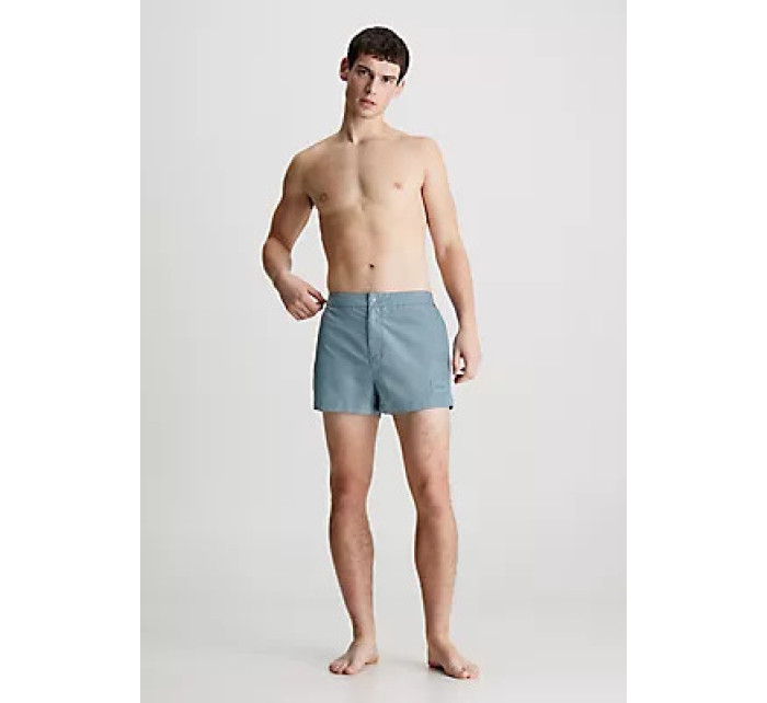 Pánské plavky Tkaný spodní díl SHORT DRAWSTRING KM0KM00946C7Y - Calvin Klein