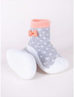 Dětské dívčí ponožky s podrážkou Grey model 16703489 - Yoclub