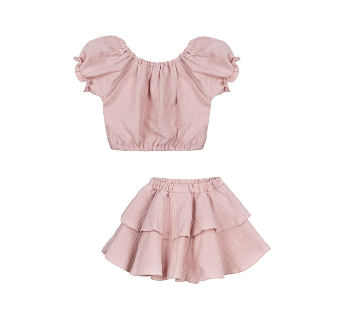 Ander Set Top&Skirt Charlotte Pink