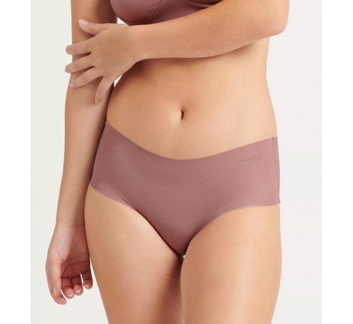 Dámské kalhotky ZERO Microfibre 2.0 Short 2P - BROWN - hnědé 1141 - SLOGGI