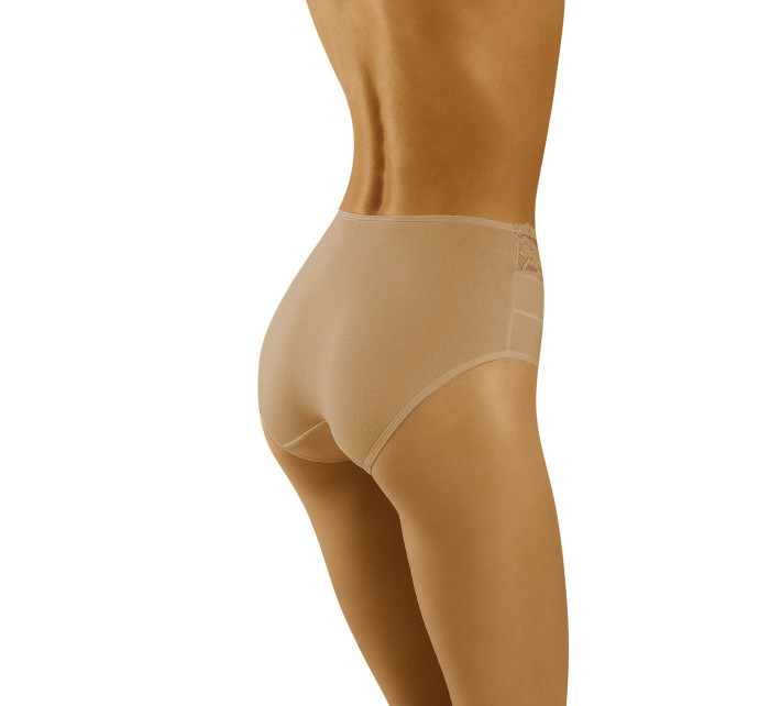 Dámské kalhotky Eco-Hi bottom Beige - Wol-Bar