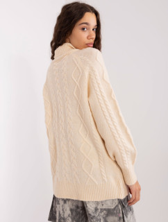 Sweter AT SW  ecru model 20742424 - FPrice