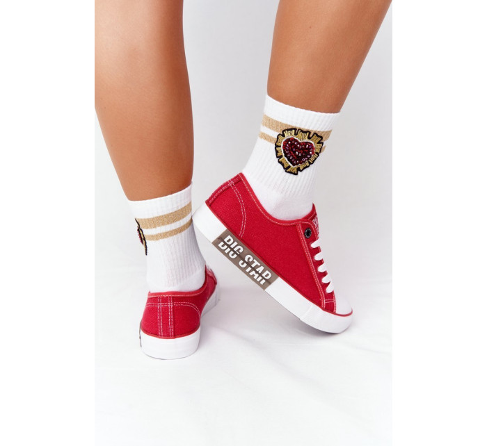 Women's Sneakers BIG STAR Red