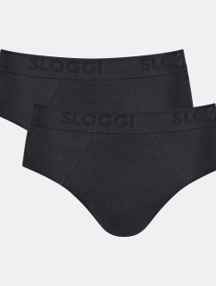 Pánské slipy FREE Evolve Brief 2P - BLACK - černé 0004 - SLOGGI