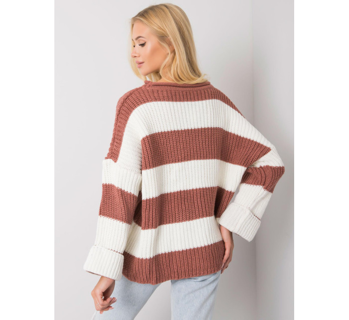 Jumper DO SW model 20595567 tmavě růžový - FPrice