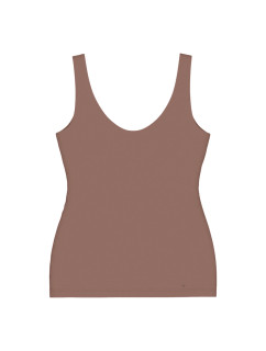 Dámské tílko Smart Natural Shirt - BROWN - hnědé 6901 - TRIUMPH