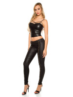 Sexy KouCla leatherlook Pants with model 19595792 - Style fashion