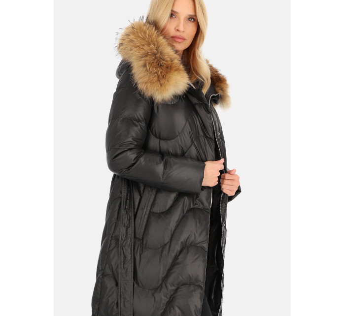 PERSO Coat BLH241005FR Černá barva