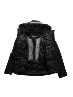 Dámská lyžařská bunda s membránou ptx snow ALPINE PRO DAMA black