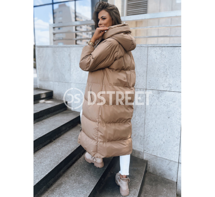 Dámská zimní bunda COZYSEASON, tmavě béžová, Dstreet TY3759