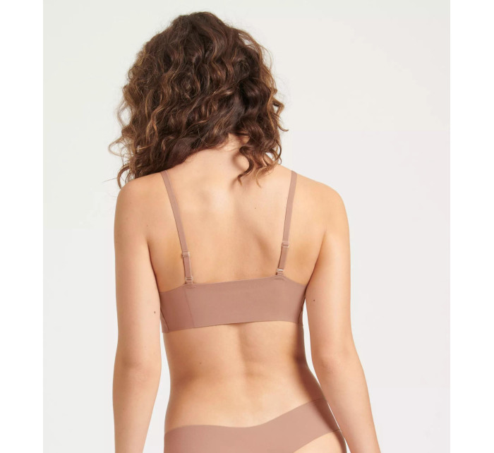 Dámská podprsenka ZERO Microfibre 2.0 Bralette - CAMEO BROWN - hnědá 00ME - SLOGGI