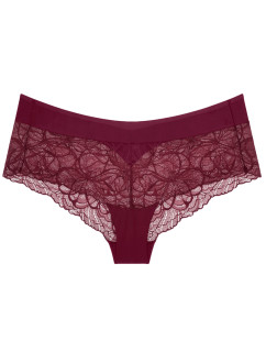 Body Make-Up Illusion Lace Shorty - RED - TRIUMPH RED - TRIUMPH