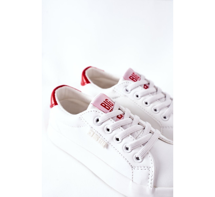 Children's Leather Sneakers BIG STAR DD374134 White