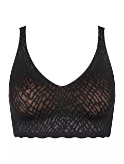 Dámská podprsenka ZERO Feel Bliss Bralette - BLACK - černá 0004 - SLOGGI