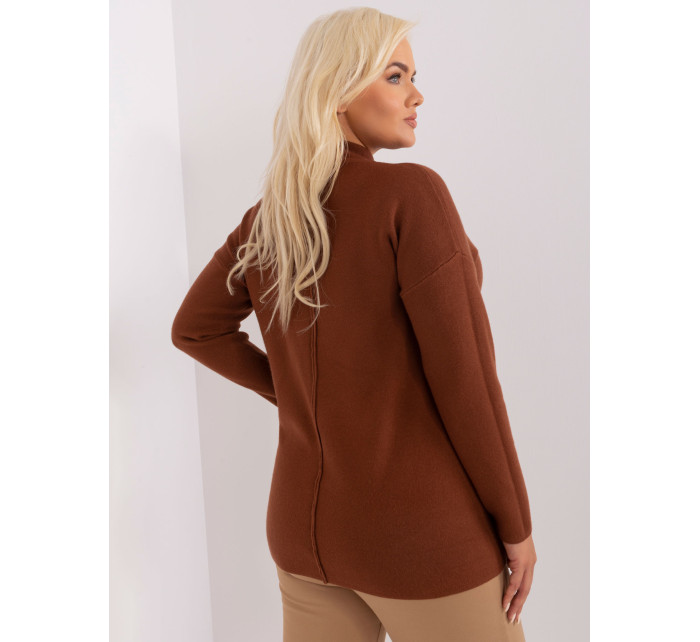 Sweter PM SW model 18949286 brązowy - FPrice