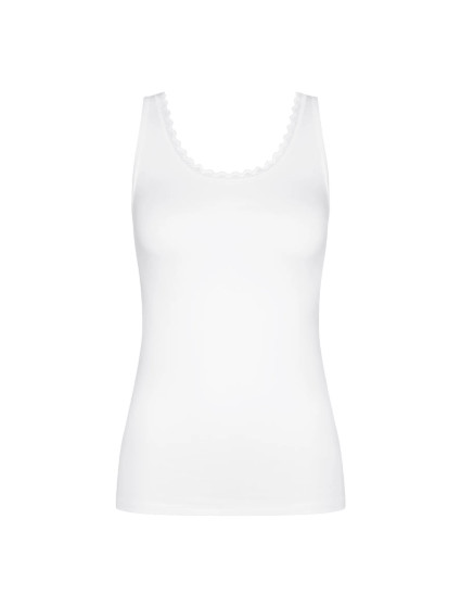 Feel Of Cotton Tank Top - WHITE - TRIUMPH WHITE - TRIUMPH