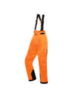 Dětské lyžařské kalhoty s membránou ptx ALPINE PRO OSAGO neon shocking orange