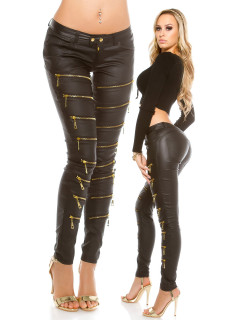 Sexy KouCla leatherlook pants with model 19595782 - Style fashion