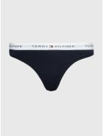 Dámská tanga THONG UW0UW03835 DW5 tm. modré - Tommy Hilfiger