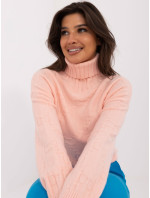 Sweter AT SW  brzoskwiniowy model 20459085 - FPrice