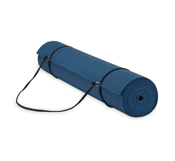 Podložka na jógu Gaiam Essentials 6 mm s pskies Navy 63314