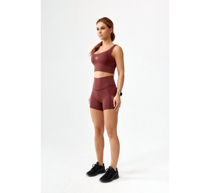 Drsné šortky Radical model 20120820 Shorts Burgundy - Rough Radical