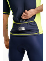 Tričko Rough Radical Race Sx Navy Blue/Lime