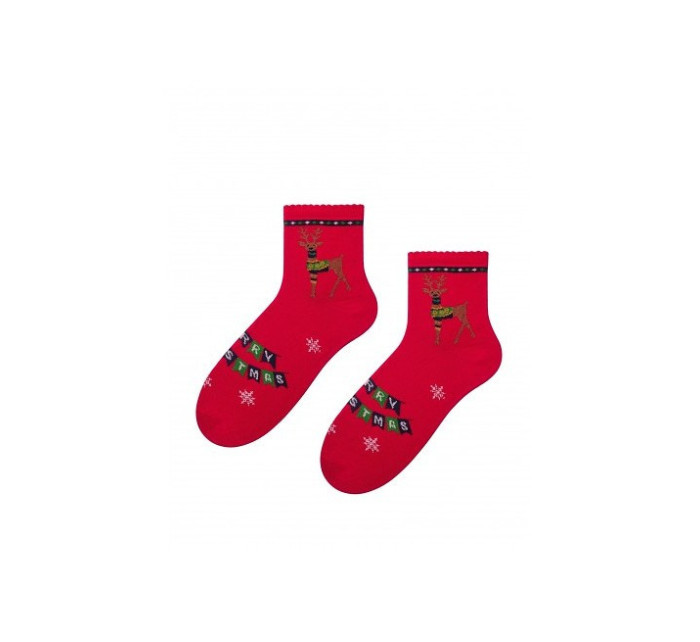 Dámské ponožky Bratex 2988 X-Mass Socks 36-41