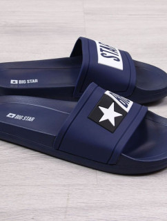 Plážové žabky Big Star M DD174701 navy blue