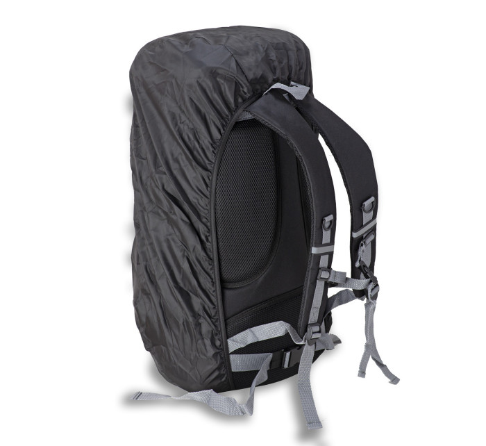 Turistický batoh Semiline s pláštěnkou A3046-1 Black/Grey