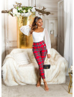 Sexy Koucla checkered Highwaist Pants