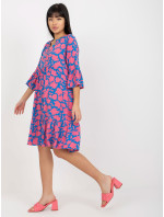 Dámské šaty model 18132701 růžové - FPrice