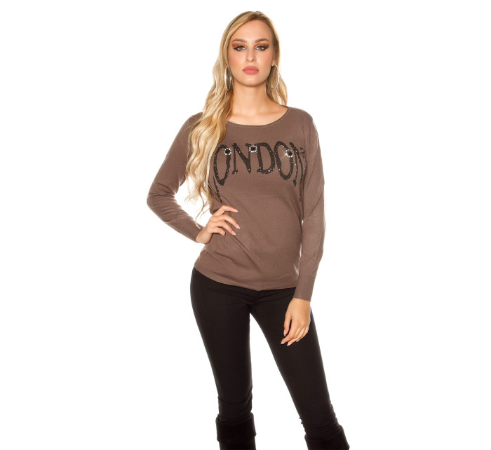 Trendy Koucla pulli LONDON s krajkou