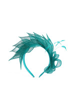 Art Of Polo Fascinator cz24370-2 Teal