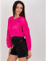 Sweter BA SW model 18633900 fluo różowy - FPrice