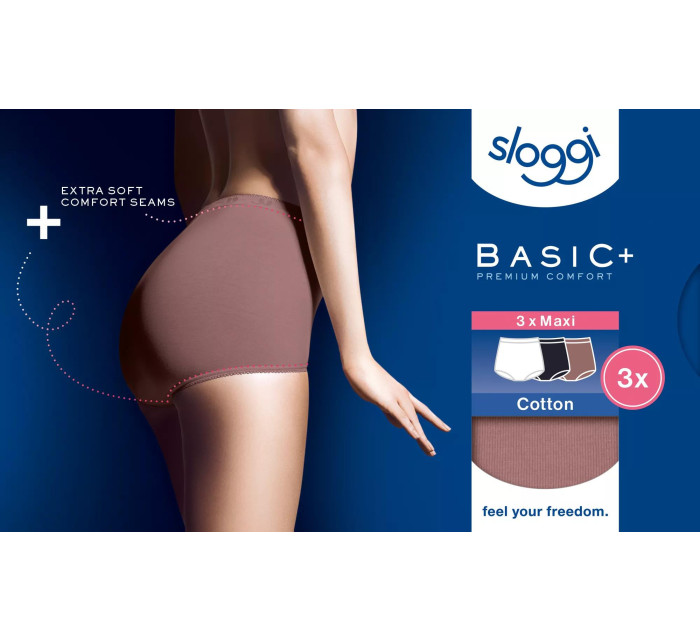 sloggi Basic+ Maxi C3P - MULTIPLE COLOURS 16 - SLOGGI MULTIPLE COLOURS 16 - SLOGGI