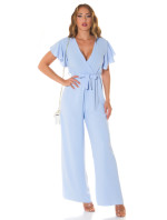 Sexy Summer Overall model 19631726 leg with belt to tie - Style fashion