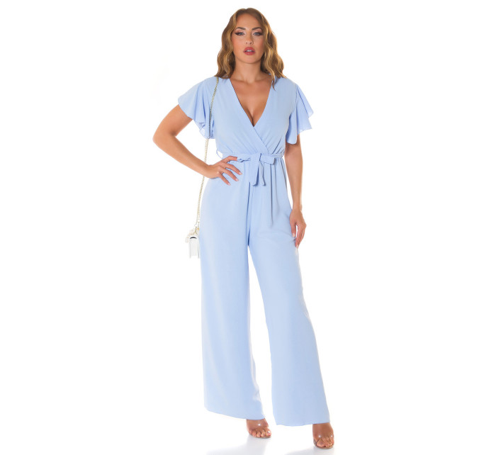 Sexy Summer Overall model 19631726 leg with belt to tie - Style fashion