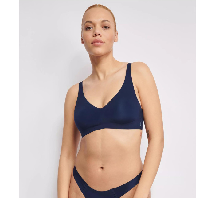 Dámská podprsenka ZERO Feel 2.0 Soft bra - BLUE - tm. modrá 2114 - SLOGGI