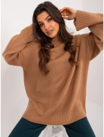 Sweter BA SW model 19676047 camelowy - FPrice