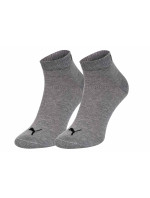 Puma 3Pack Ponožky 906978 Grey/White/Black