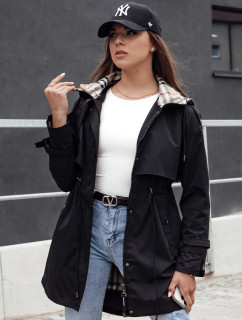 Dámská parka bunda FASHLOVE černá Dstreet TY4392