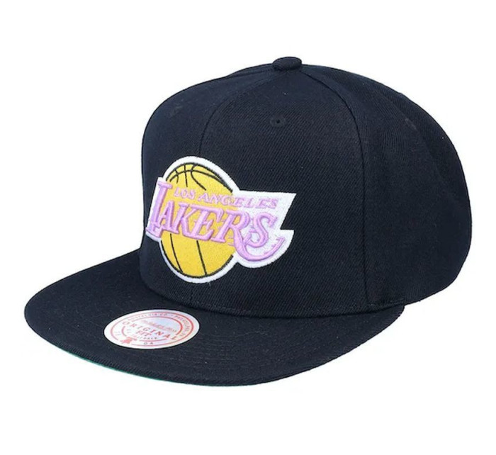 Mitchell & Ness NBA Los Angeles Lakers Top Spot Snapback Hwc Lakers Kšiltovka HHSS2976-LALYYPPPBLCK